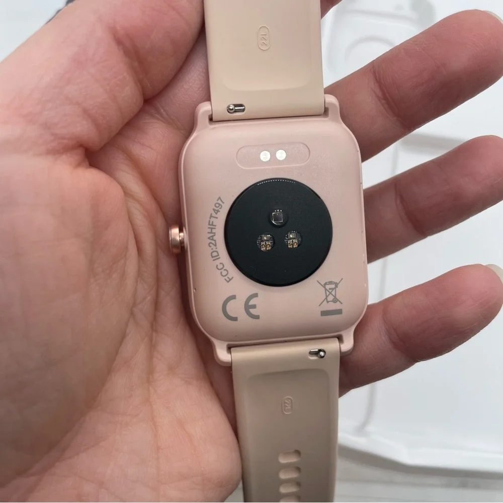 IDW13 Smart Wrist Watch Alexa Built-in Pink Open Box
